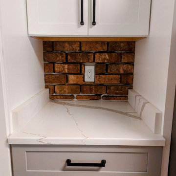 Thin Brick Kitchen Backsplash