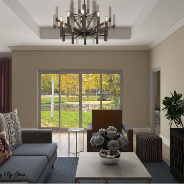 VELVET LIVING ROOM