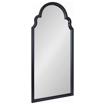 Hogan Arch Framed Mirror, Black, 24x48