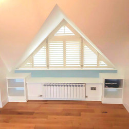 Circle & Triangle Window - Children's Nursery - Galway - Interior Shutters