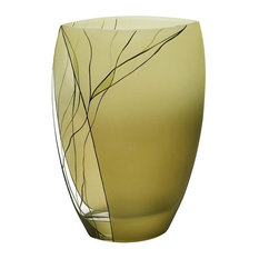 Classic European Design 12 Inch Crystal Vase