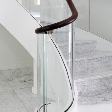 Stoney Brook Lane - Floating Staircase rail