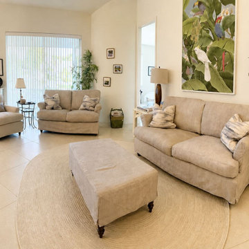 Washable Slipcovers for a Florida Living Room
