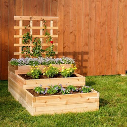 Raised Garden Bed - Outdoor Pots And Planters