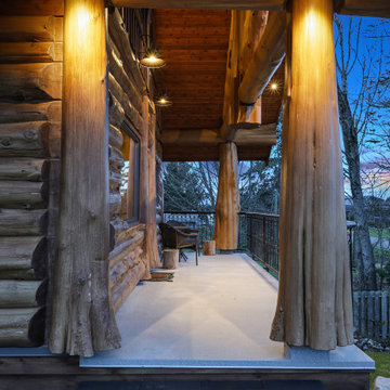McFeely Drive Log Home Design