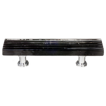 Reed Black Pull, Oil Rubbed Bronze Base