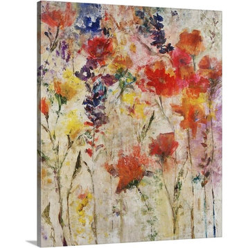 Crepe Paper Garland Wrapped Canvas Art Print, 20"x24"x1.5"