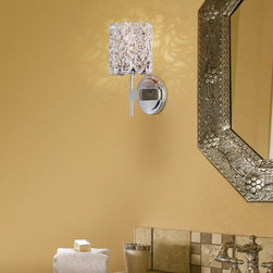 Spaga Wall in Silver - Ceiling Lighting