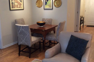 Inspiration for a transitional home design remodel in Phoenix