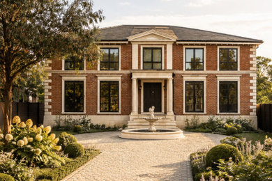 Inspiration for a classic house exterior in Berkshire.