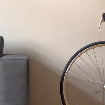 Wohnzimmereinrichtung, Innenraumgestaltung für eine 3 Zi. Altbauwohnung