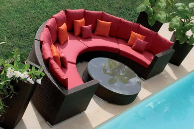 Patio - contemporary patio idea in Calgary