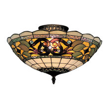 Tiffany style lamps and fixtures