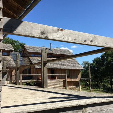 Hameau en bois