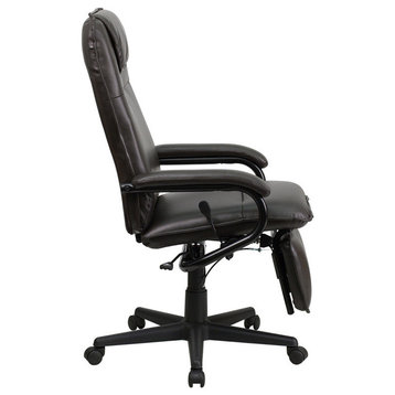 Bonded Leather Office Chair BT-70172-BN-GG