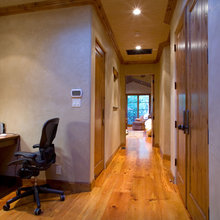 upstairs