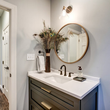 Contemporary Whole Home Renovation in Chevy Chase, MD.