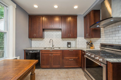 Example of a kitchen design in Other