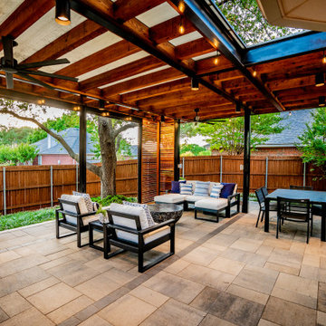 Serene Amberglow Patio | Carrolton Outdoor Living