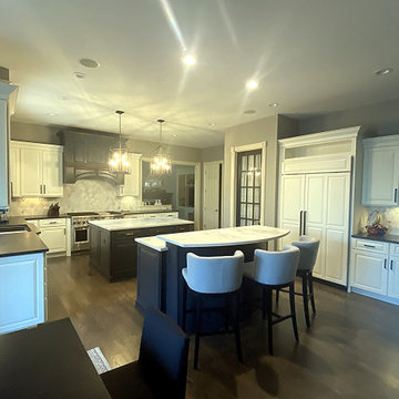 Modernizing a Tuscan style kitchen.....