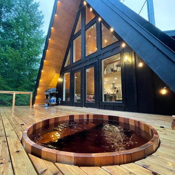 Forest Retreat Hot Tub Deck