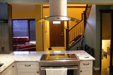 Inspiration for a timeless home design remodel in Calgary
