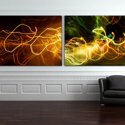 Abstract Prints on Aluminum - Artwork