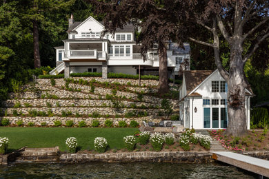 This is an example of a coastal landscaping in Seattle.