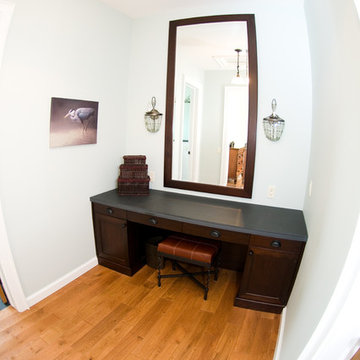 Mahogany Makeup Desk