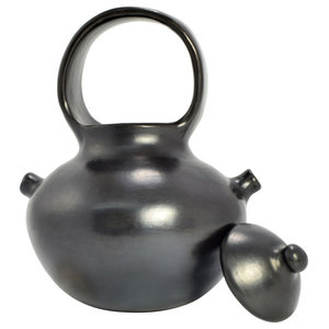Design Imports Ceramic La Cocina Fiesta Striped Pitcher