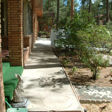 Entry walk - before