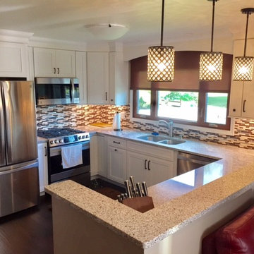 Schuler Cabinetry - Lisbon Door in White Chocolate- Designer Rita Andrianopoulos