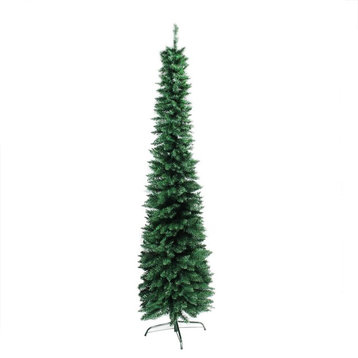 6'x21" Northern Balsam Fir Pencil Artificial Christmas Tree,  Unlit