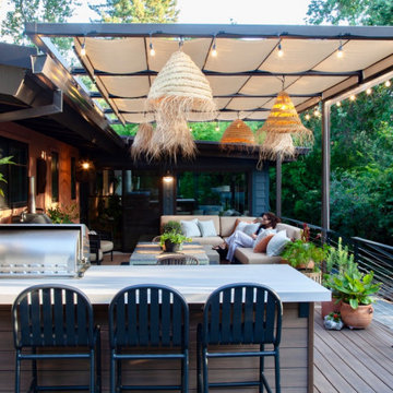 Modern Moroccan Outdoor Living