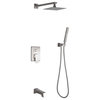 Dyconn Faucet Talise SS312A-BNT 3-Setting Shower Faucet System in Brushed Nickel