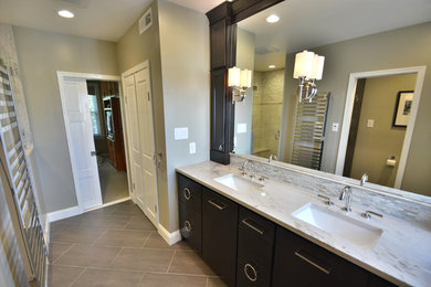 Bathroom - transitional bathroom idea in Philadelphia