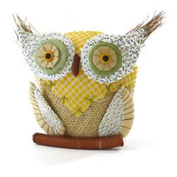 Shea's Wildflower - Sammy the Large Owl, 6" - Wreaths And Garlands
