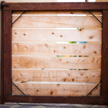 Simple Wooden Gate