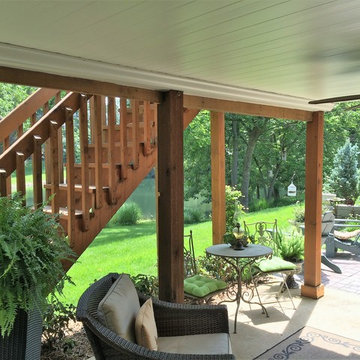 Deck ceiling - Under deck ceiling system