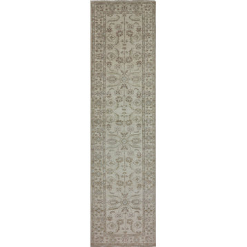 Persian Oriental Wool, Hand-Knotted, Runner, 2'7"x9'9"