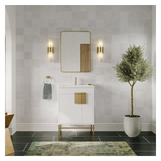 Lockhart Bath Vanity - Contemporary - Bathroom Vanities And Sink Consoles -  by Fine Fixtures