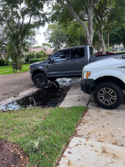 How to fix this? pooling water at end of driveway