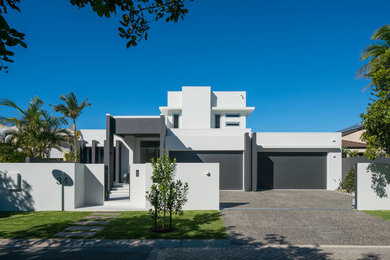 Example of a trendy exterior home design in Sunshine Coast