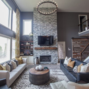 Fishers Residence - Contemporary Rustic + Industrial