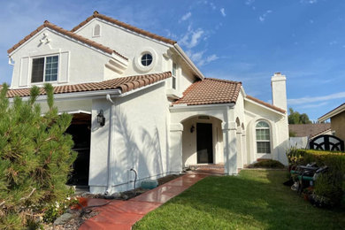 Beach style exterior home photo in San Diego