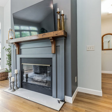 Kingswood Craftsman | Modin Rigid LVP Collection Scandinavian Customer Space |OH