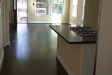 Inspiration for a contemporary kitchen remodel in Houston