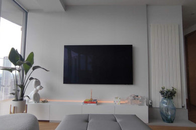 Photo of a modern living room in London.