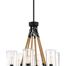 backyard chandelier
