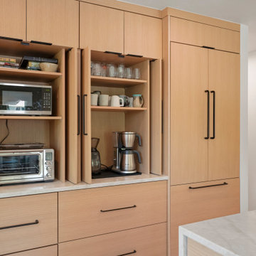 Flora Lane - Natural Oak Modern Kitchen